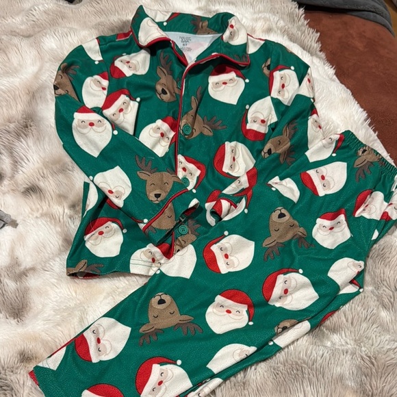 Bundle of Festive Christmas Kids Pajama Sets - Picture 2 of 9
